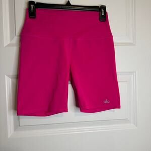 Alo yoga airbrush biker shorts